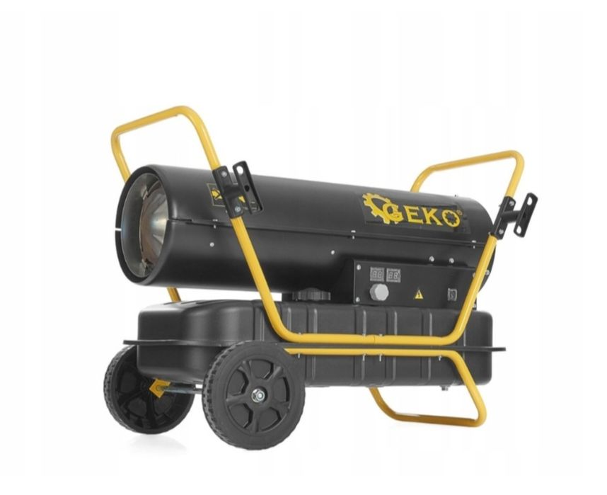 Wypożyczalnia sprzętu budowlano-ogrodniczego. Nagrzewnica olejowa.