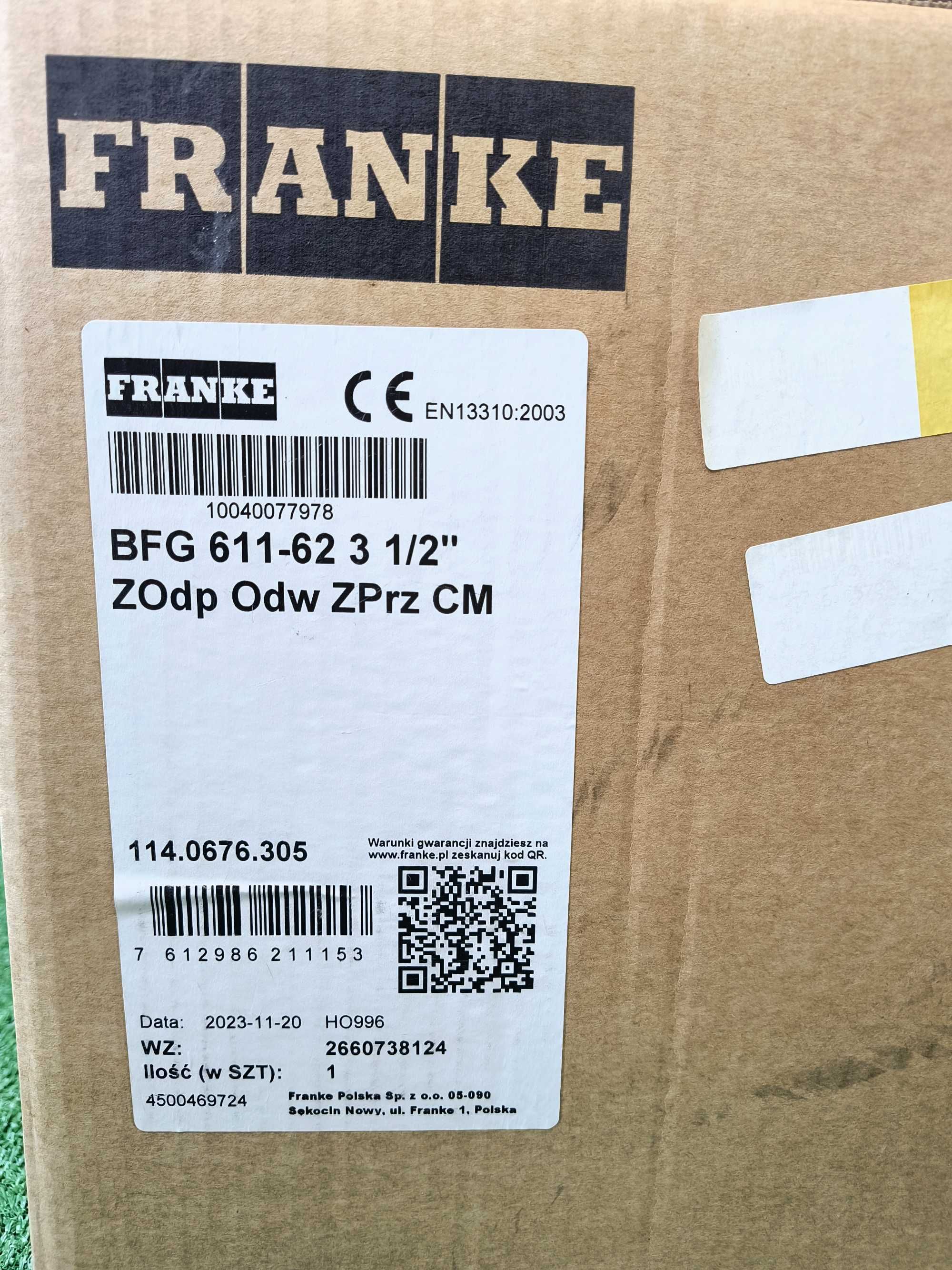 Zlew Franke (uszkodzony)