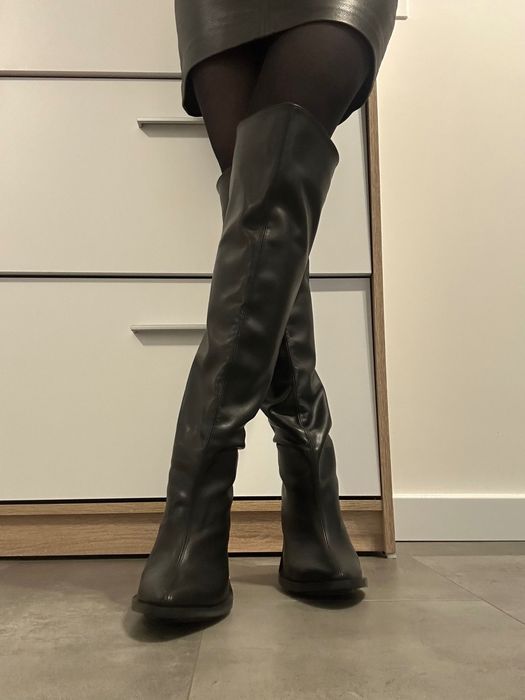 Buty za kolano,  w doskonałym stanie