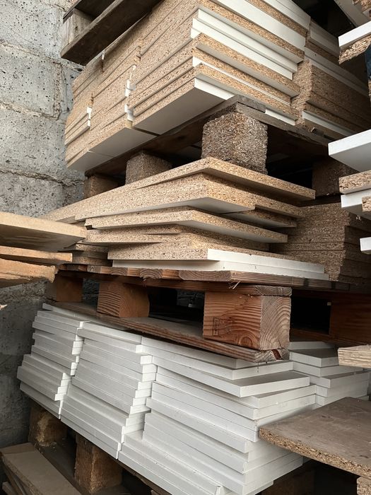 Odpady odpad poprodukcyjne płyta płyty wiórowe OSB MDF pilśnia HDF