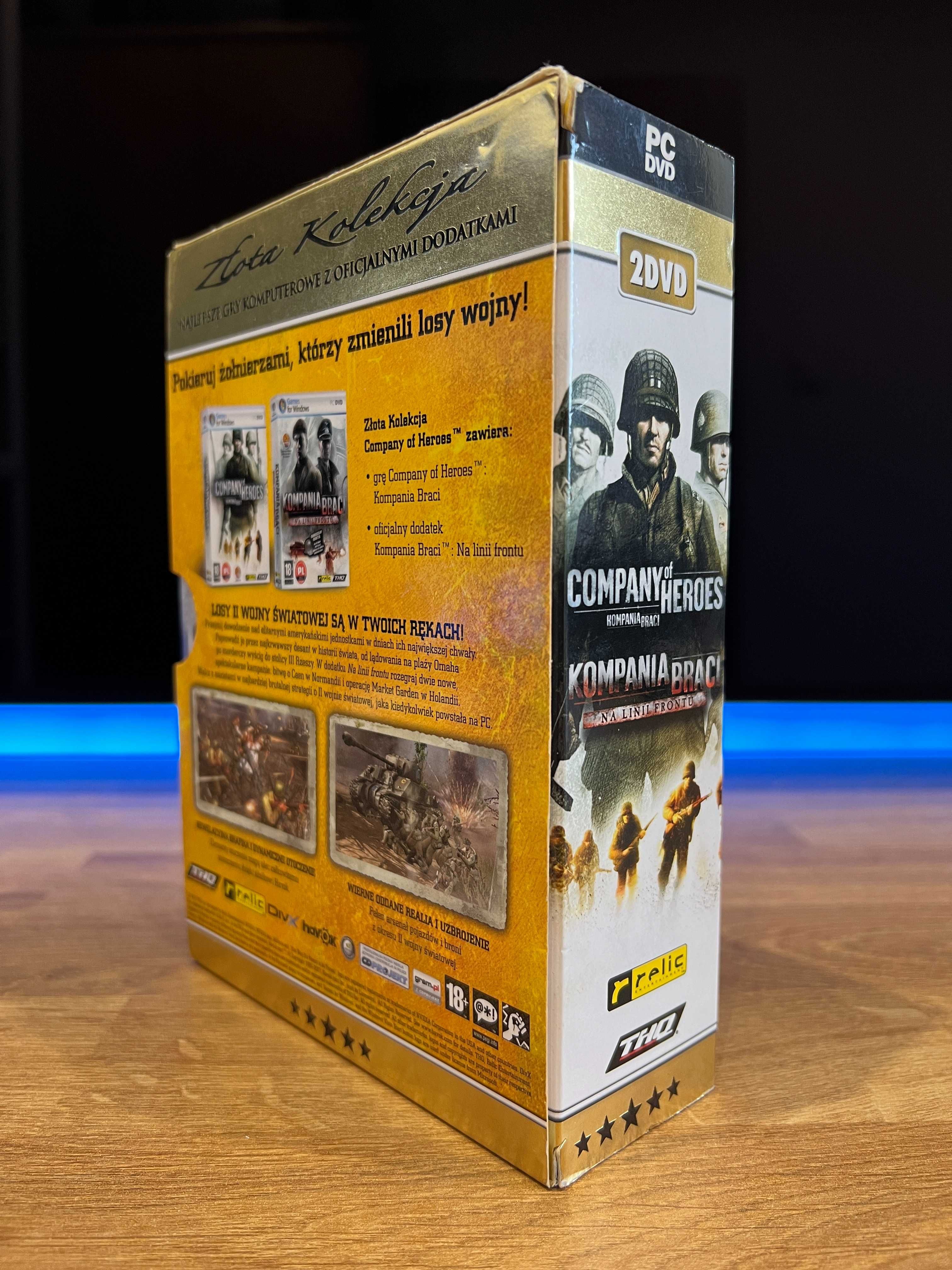 Company of Heroes (PC PL 2007) mini BIG BOX wydanie Złota Kolekcja