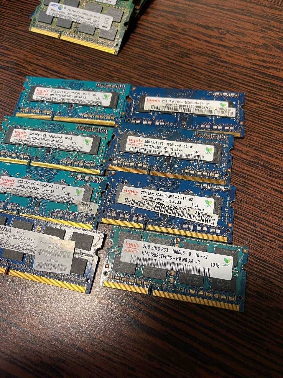Оперативная  Память для ноутбуков SK hynix 2 GB SODIMM DDR3