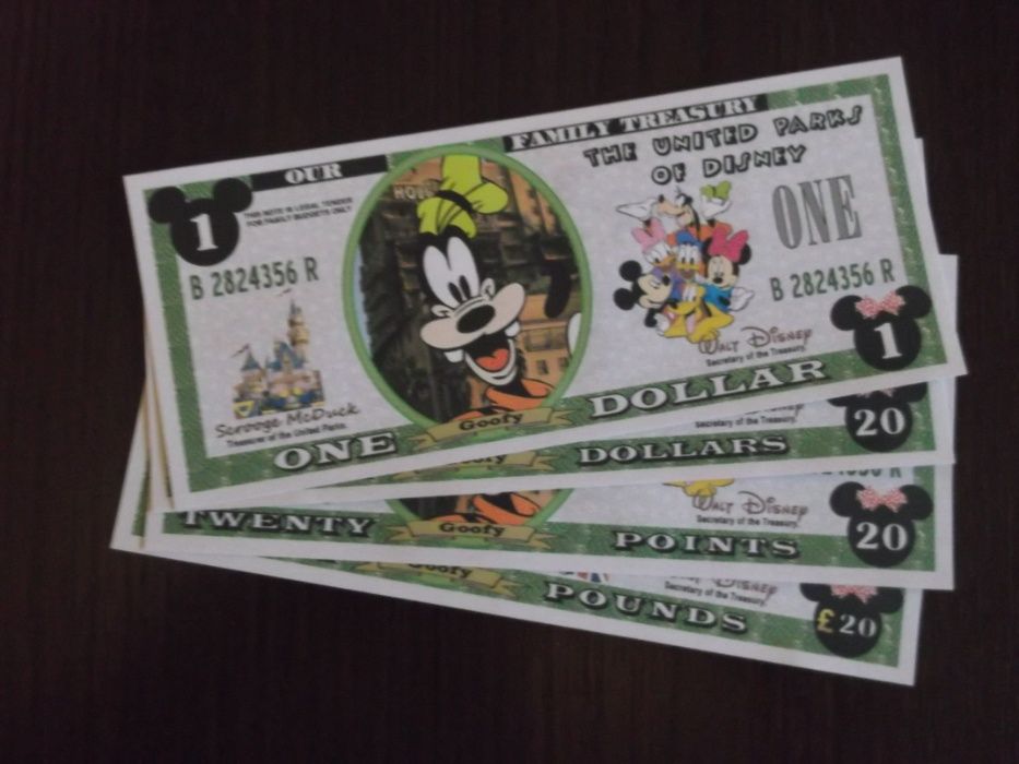 Disney Dolar zestaw.