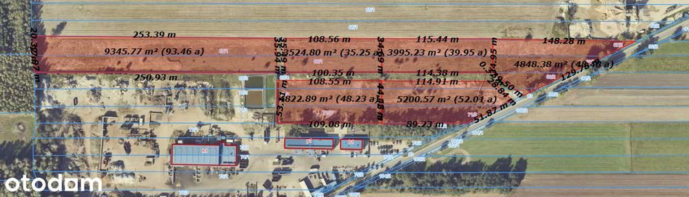 Działki w Łódzkiej Strefie Ekonomicznej w Przykonie od 3500 do 9400m2