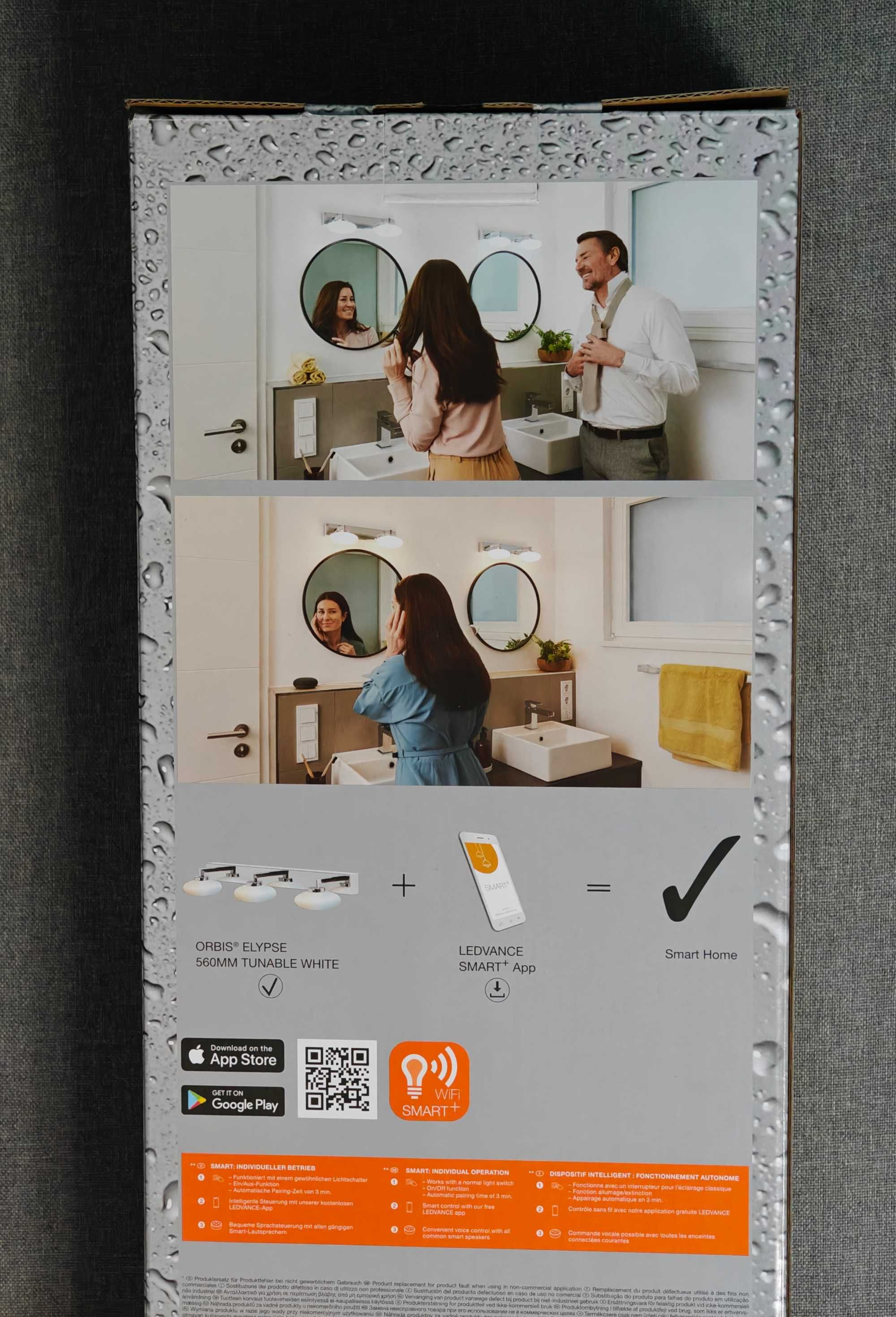 Kinkiet łazienkowy lampa LED Ledvance Orbis Elypse Smart+ Wifi Nowy
