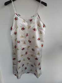 Camisa de noite em seda, elegante - Tamanho M - Nova!