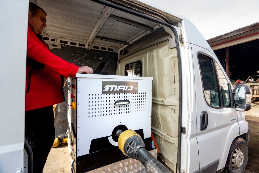 Hamownia do ciągników, hamownia wom MAD 1 PRO v2,  590KM 4900Nm