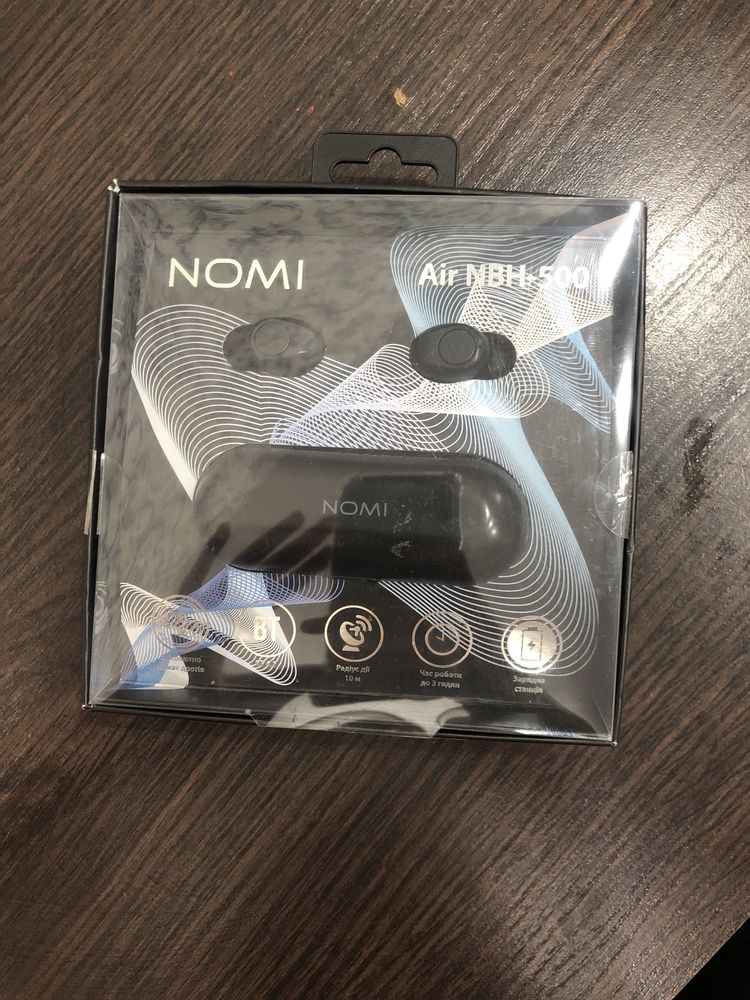 Беспроводные наушники NOMI Air NBH-500 Black