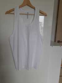 Biała bluzka Cropp r. XL