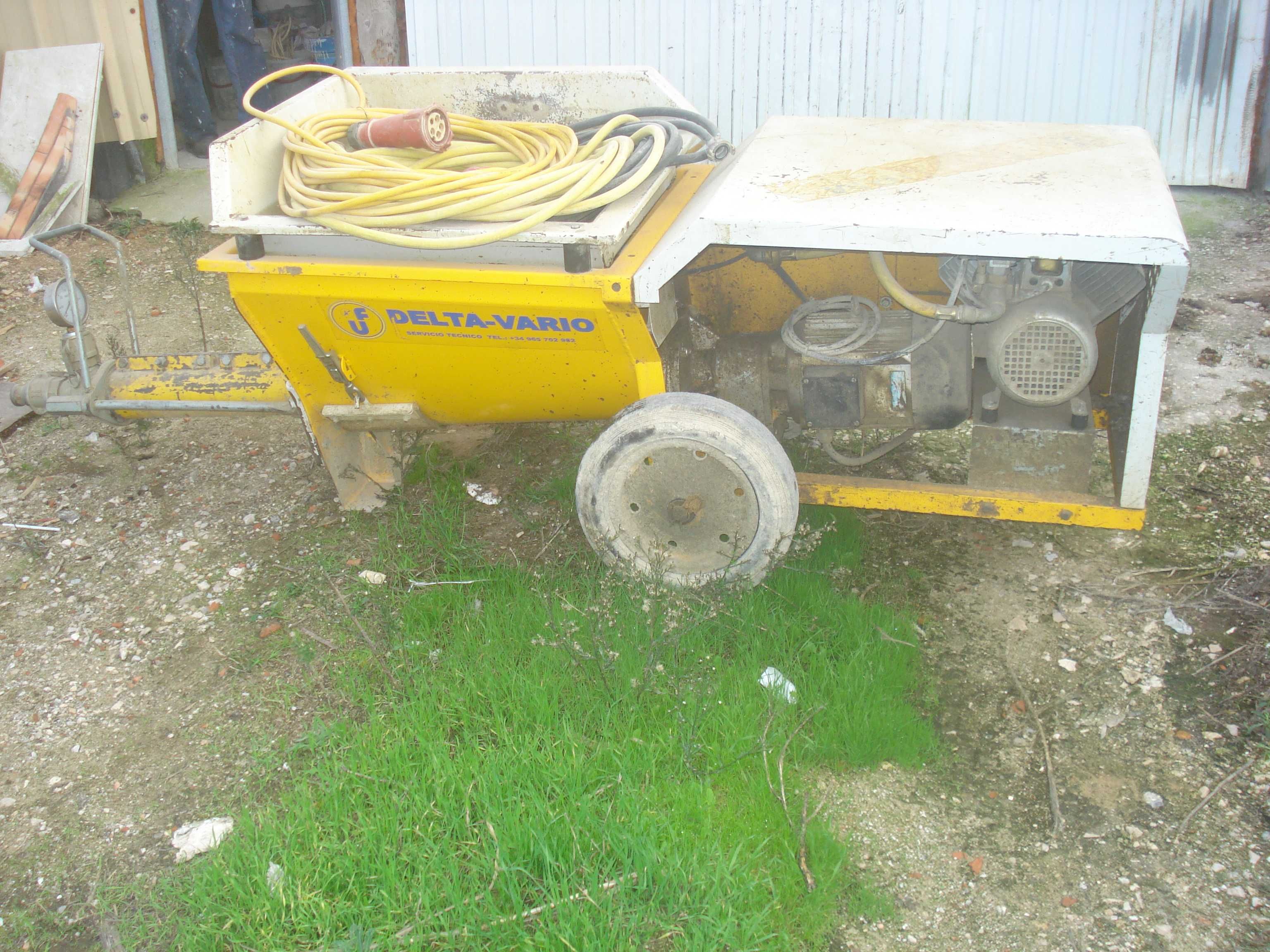 Máquina Reboco Projectado