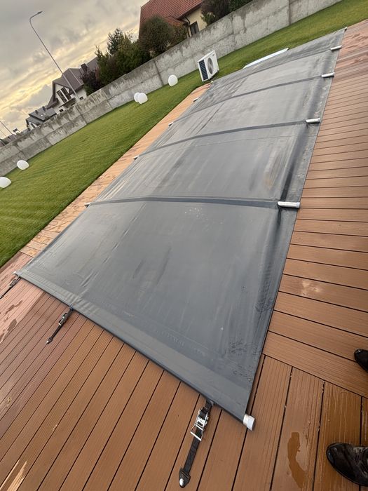 Pokrywa przykrycie basenu