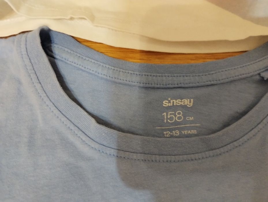 Sinsay, zestaw 2 szt. t-shirt, rozm. 158