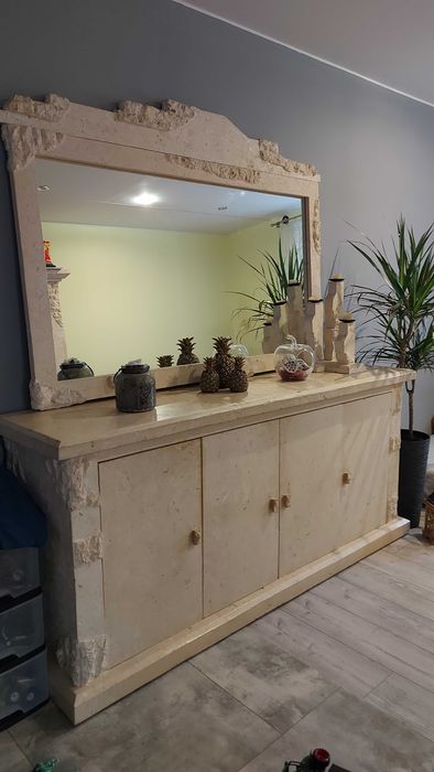 Zestaw unikatowych mebli do salonu