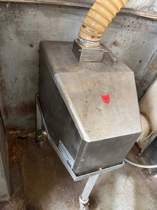 Ротаційна піч з пелетним пальником та бункером подачі палива