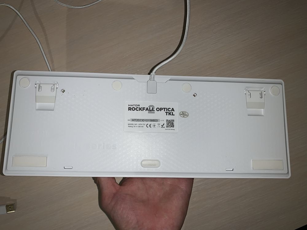 Клавіатура hator rockfall 2 tkl optica