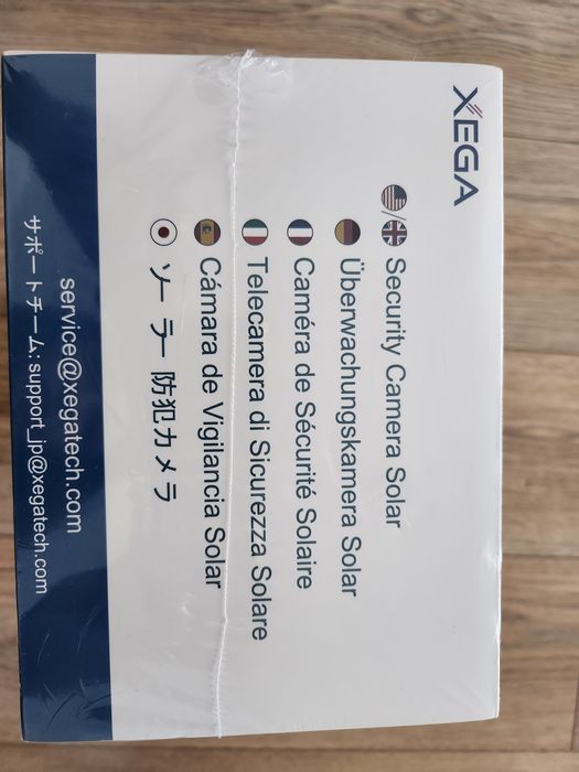 KAMERA solarna na Kartę SIM 4G LTE GSM 2K 3MP 2szt