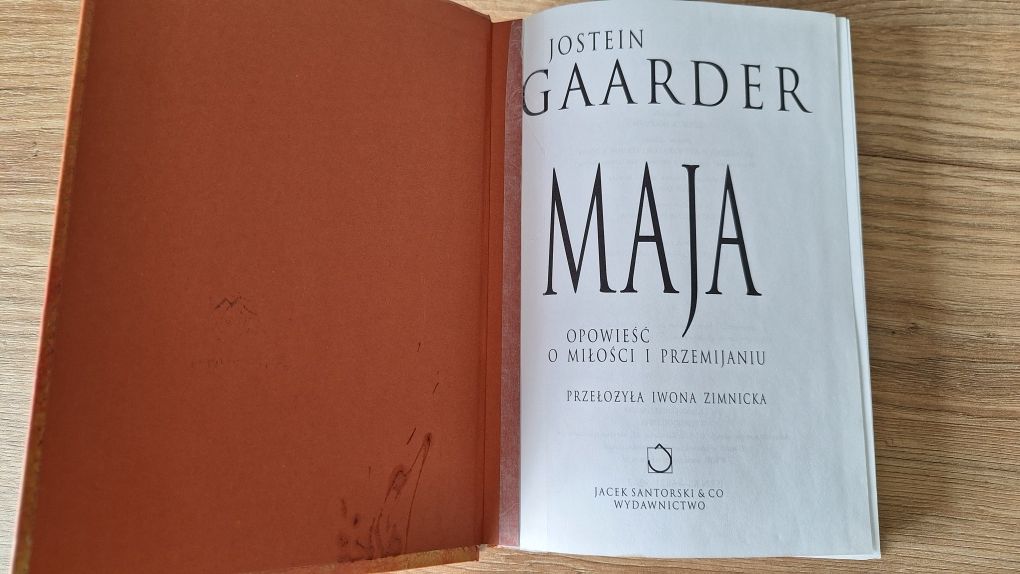 Maja. Opowieść o miłości i przemijaniu Jostein Gaarder