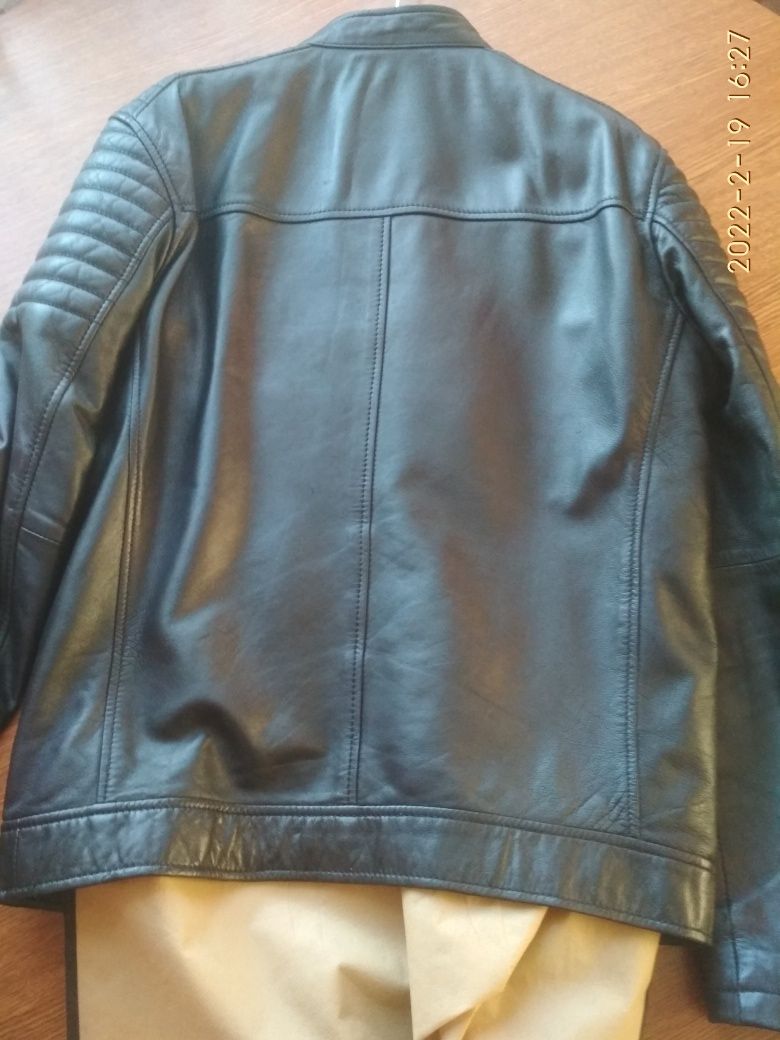 Куртка шкіряна ZARA