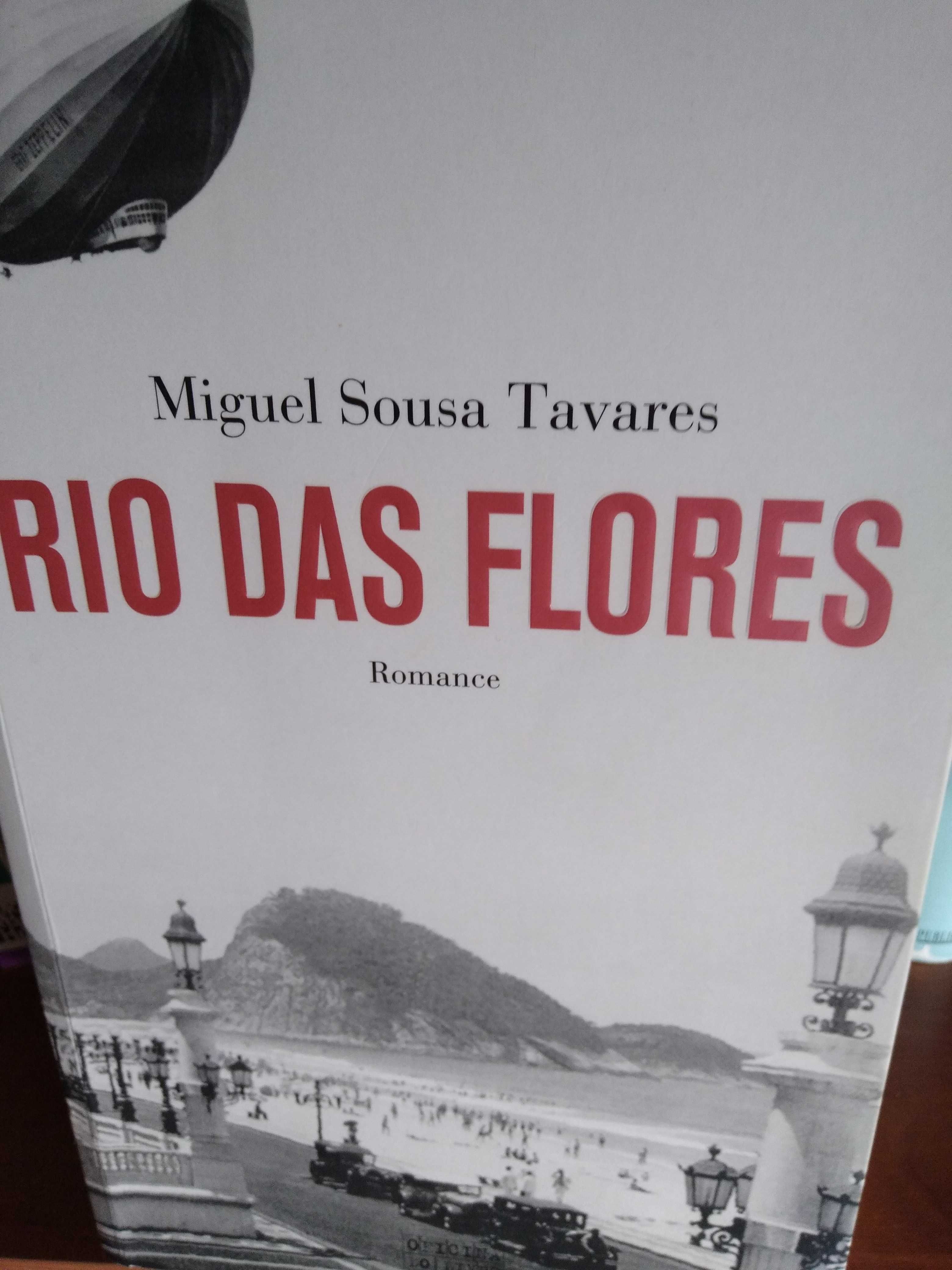 Livro O Rio das Flores de Miguel Sousa Tavares