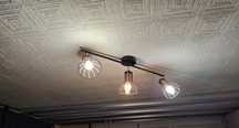 Lampa listwa sufitowa trzypunktowa