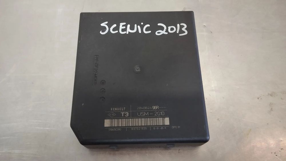 CAIXA DOS FUSIVEIS / MODULO USM-2010 RENAULT MEGANE III / SCENIC III REF. 284B62496R 51945C310