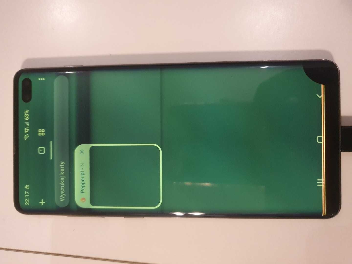 Ekran z ramką do Samsung Galaxy S10 Plus np. do odzyskania danych