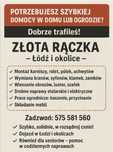 ZŁOTA RĄCZKA –Łódź i okolice 
Drobne remonty, naprawy, ogród