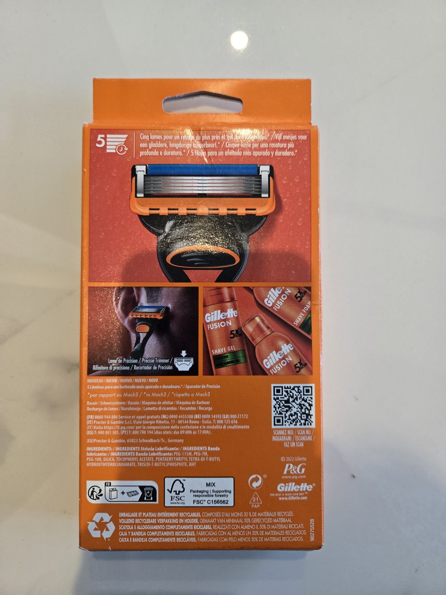 Gillette fusion5