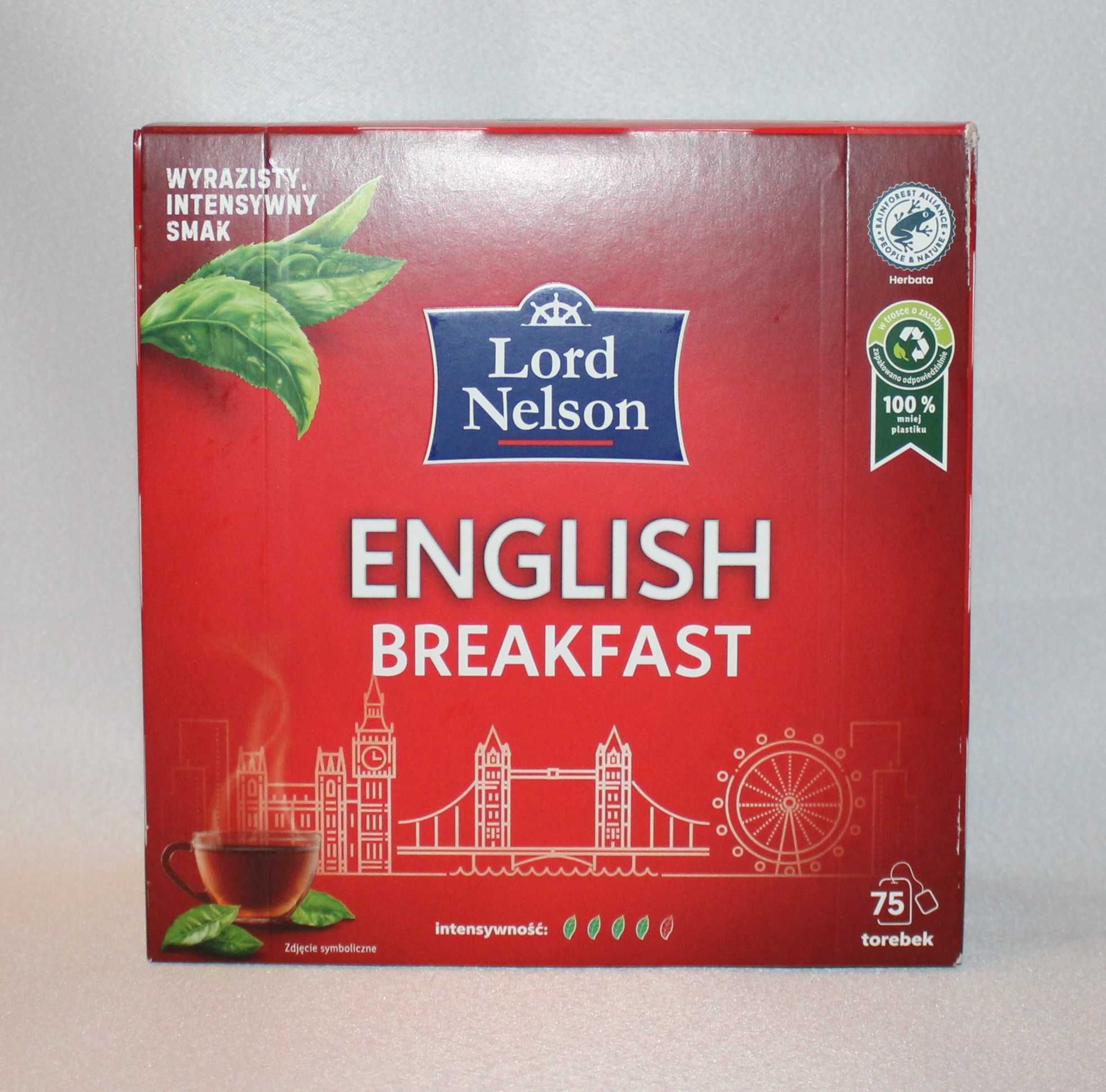 Remsey herbata czarna earl grey z nutą cytryny english strong 75t