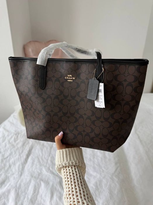 Сумка коричнева Coach