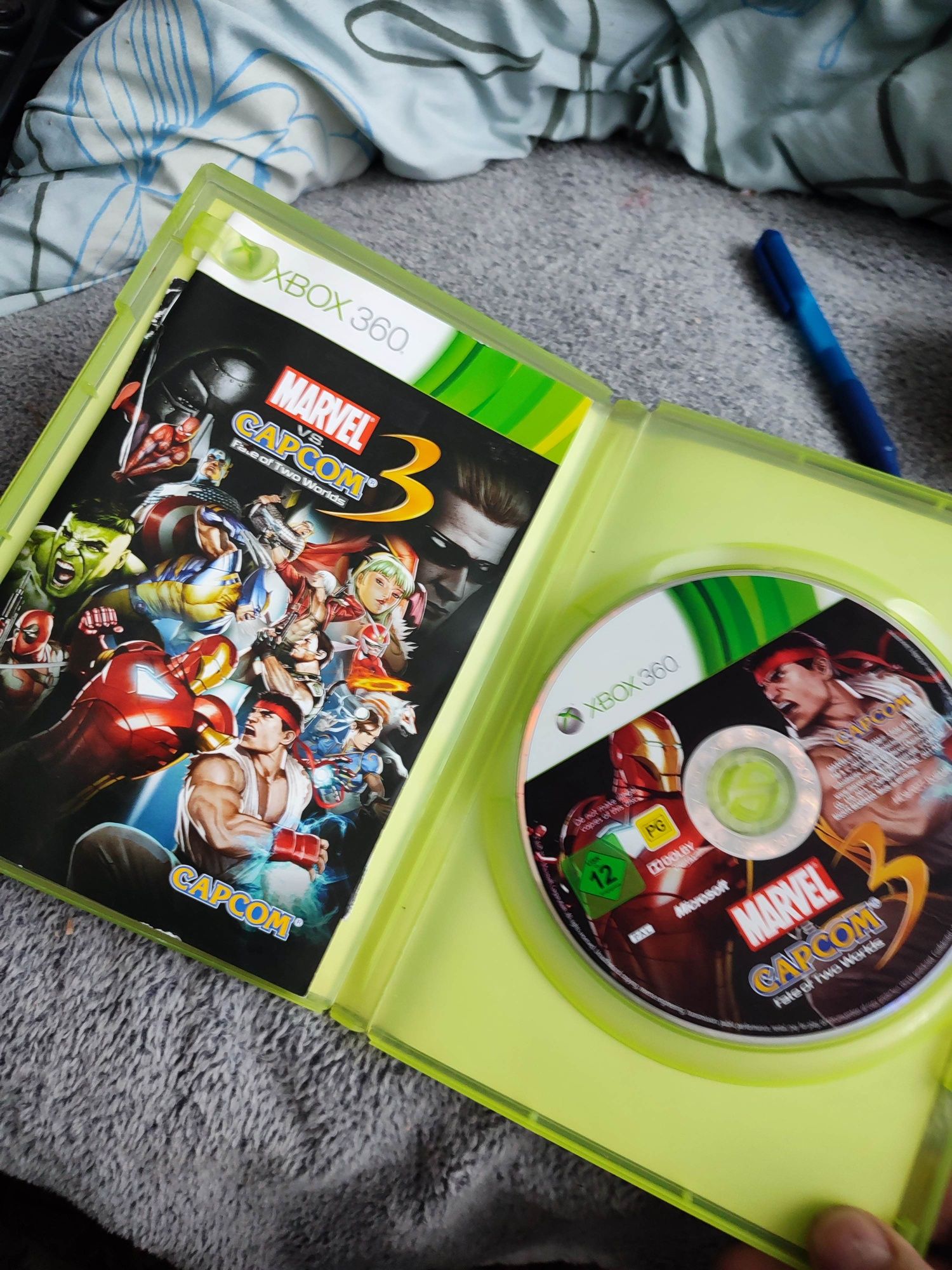 Marvel vs Capcom 3 Fate od two World's xbox360. X360.  Xbox 360