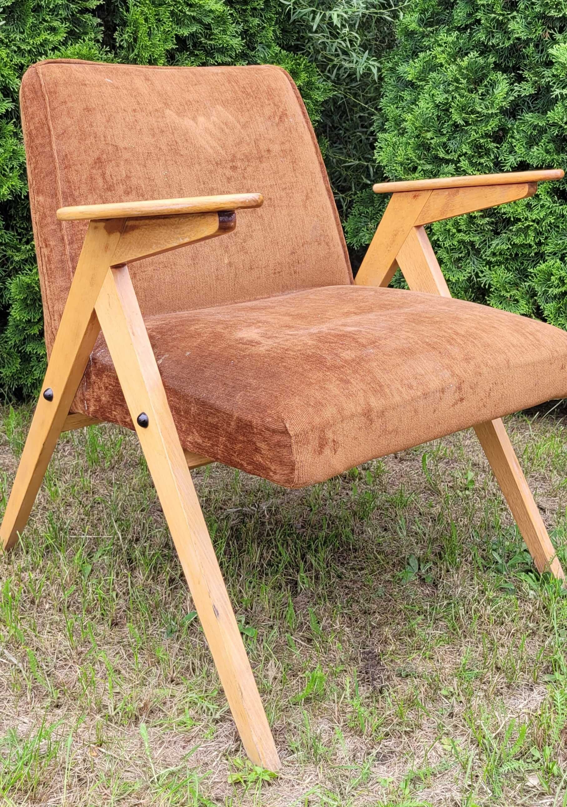 2 fotele Chierowski Bunny PRL .