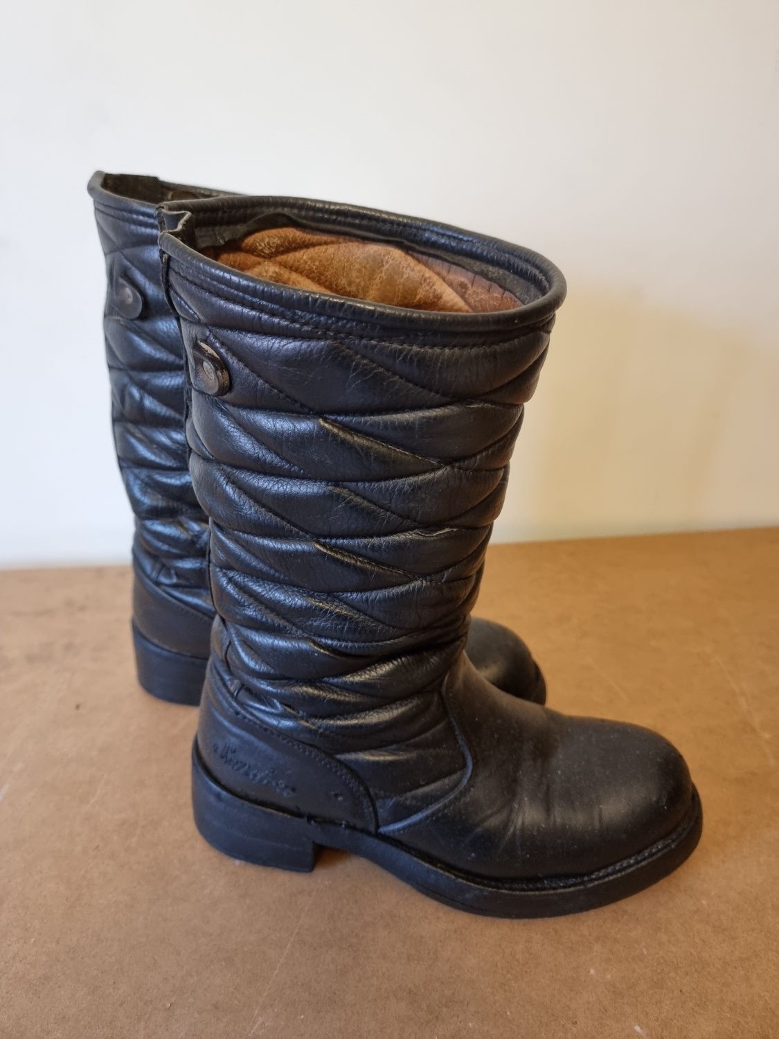 Botas Couro Sendra Motard