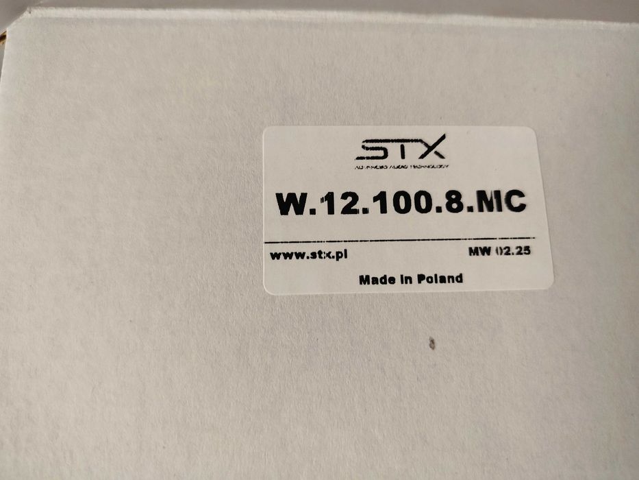 sprzedam dwa Głośniki nisko - średnio tonowe STX W.12.100.8.MC