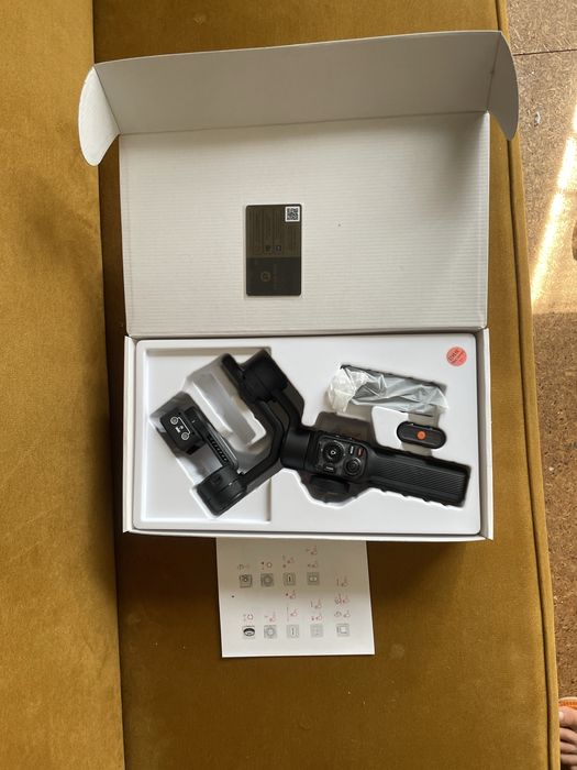 Zhiyun Smooth 5S AI  z klipsem/ gimbal do smartfona / z pudełkiem