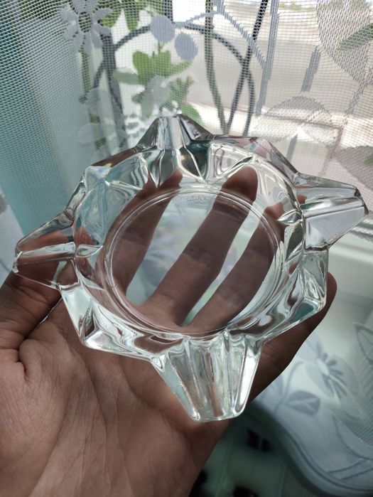 Popielniczka Art Deco Luminarc Durand Francja lata 70 PRL