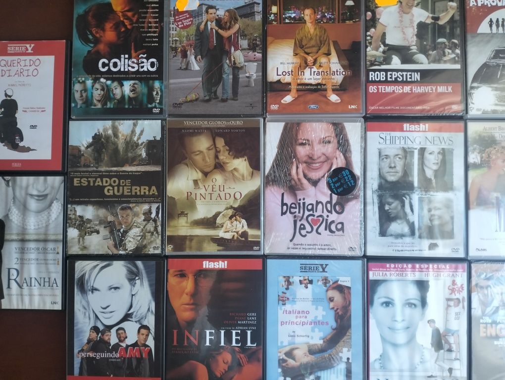 DVD's variados (1,5€ unidade)