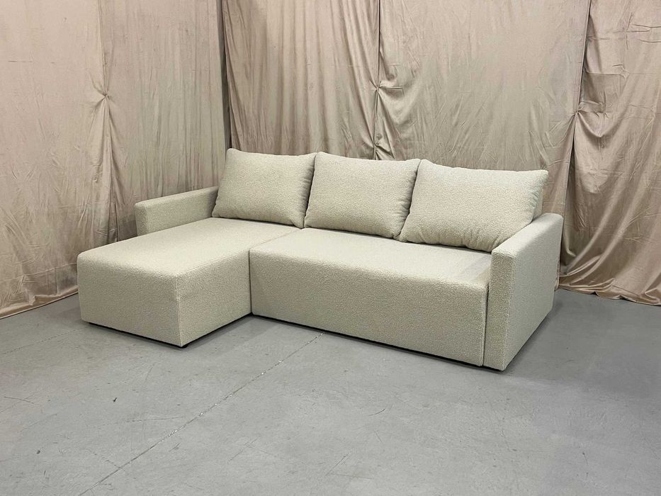 Narożnik sofa rogówka rozkładany, spania pojemnik do salonu OD RĘKI