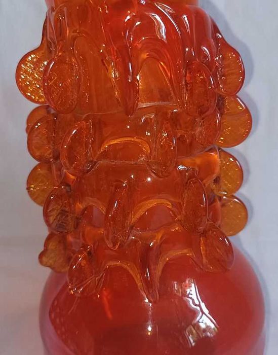 Pomarańczowy wazon Panna Młoda J. Słuczan - Orkusz