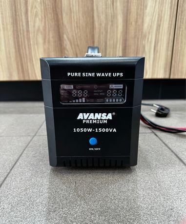 Інвертор Avansa Premium 1050W-1500VA