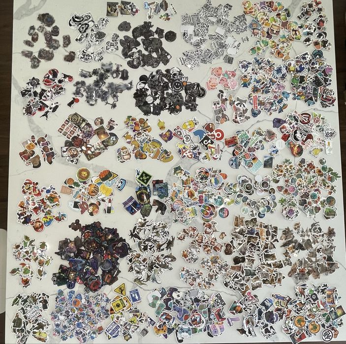 Autocolantes/Stickers  para Revenda (2626) Varios temas.