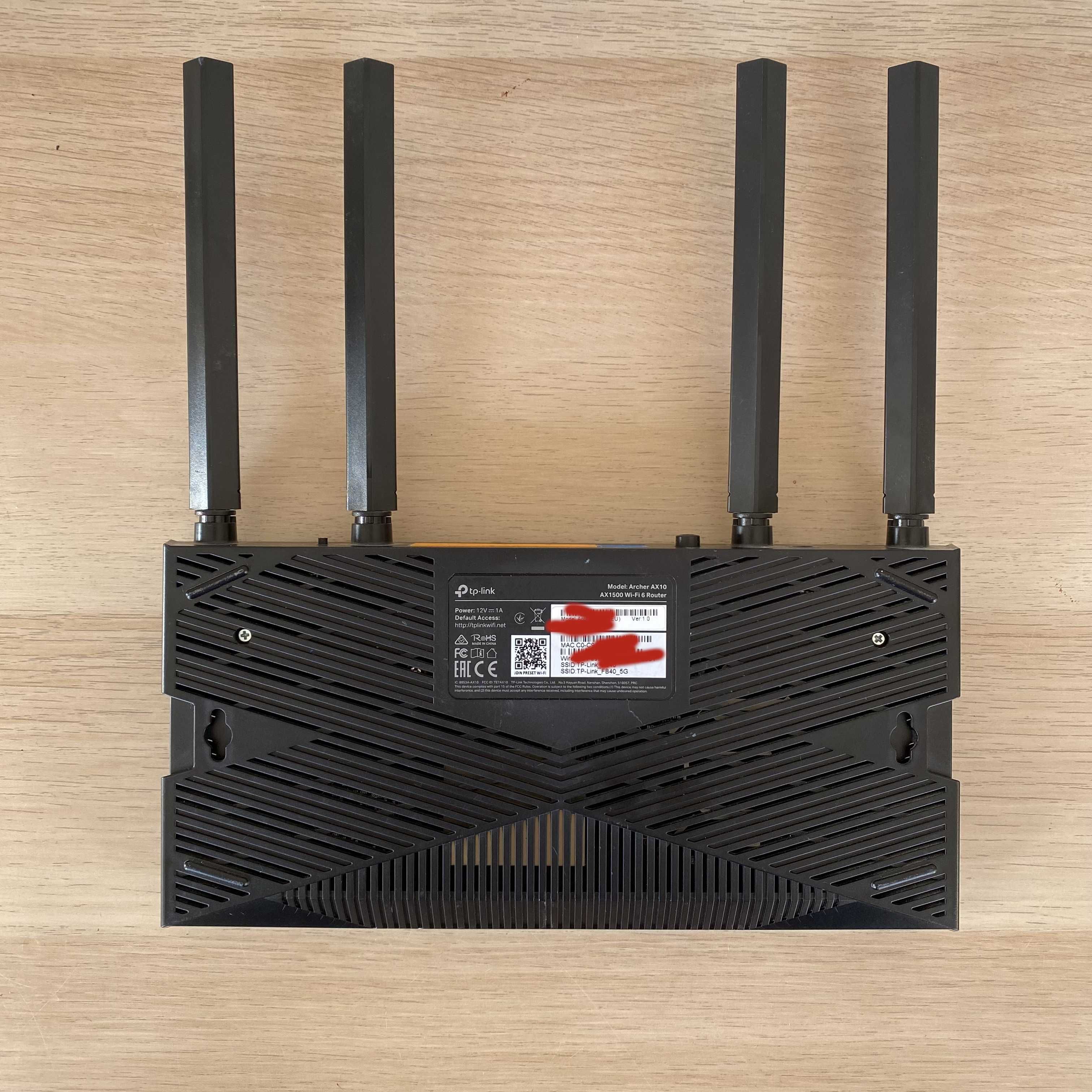 Router TP-Link Archer AX10 / AX1500 Wi-Fi 6 Como Novo!