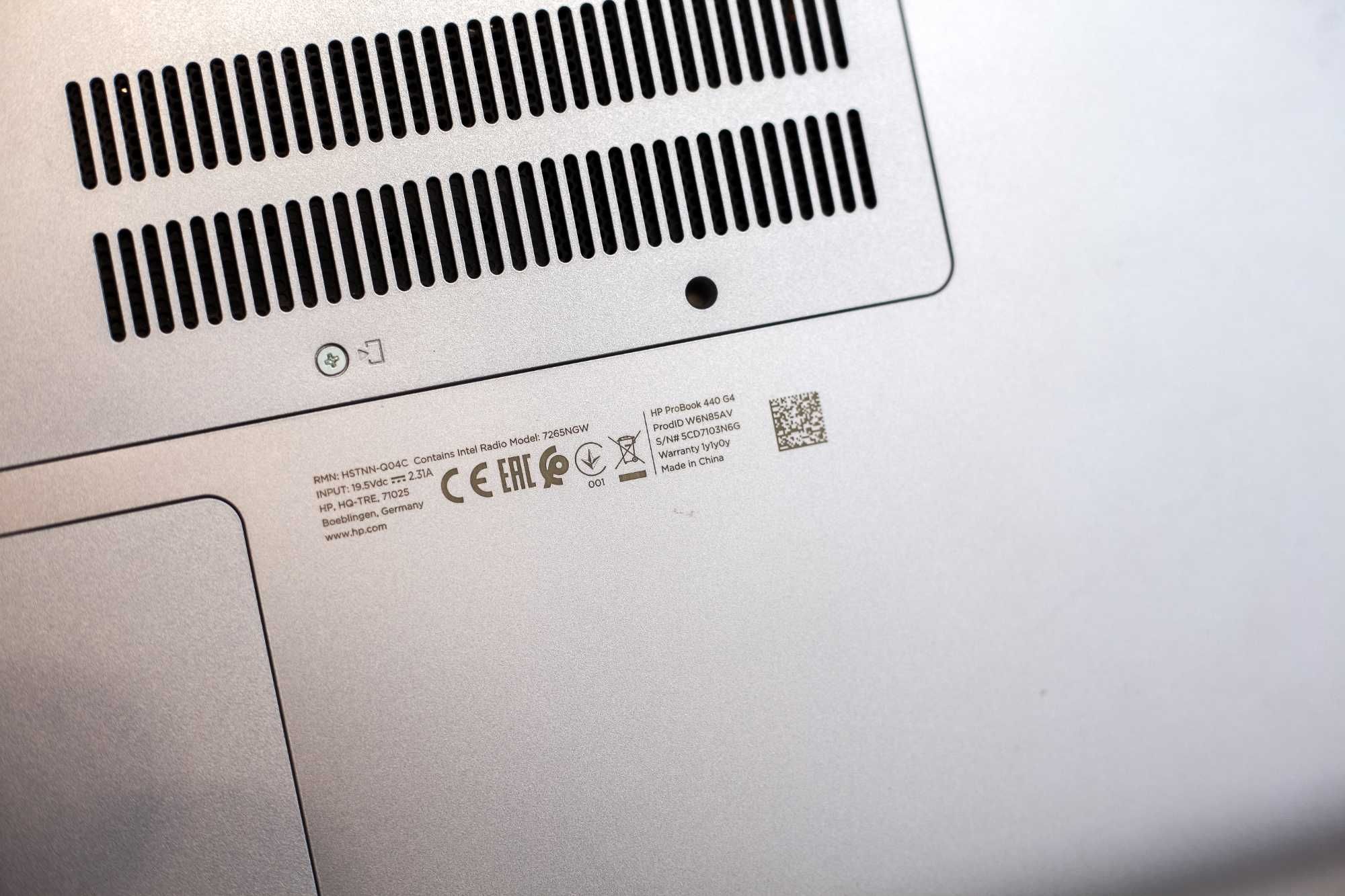 HP ProBook 440 G4 | i3 | 8 GB RAM | 256 SSD | 14" | Gotowy do pracy