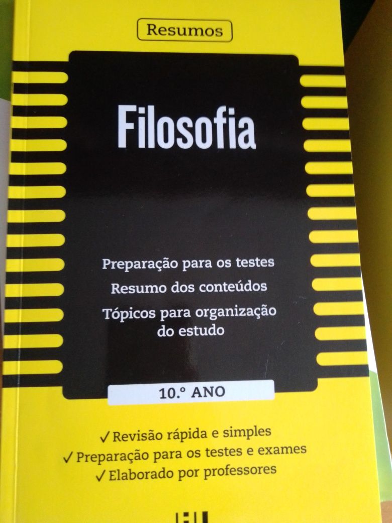 Livros de apoio, filosofia secundário