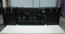Aparelhagem portátil anos 80 Boombox Siemens Club 877