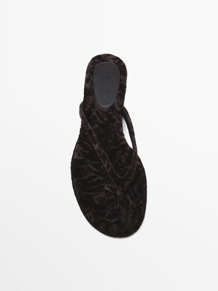 Сандалі Massimo Dutti