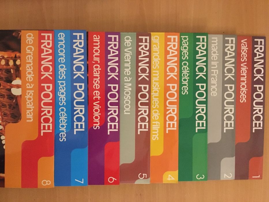 Colecção 8 Vinis "Franck Pourcel"