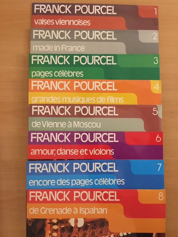 Colecção 8 Vinis "Franck Pourcel"