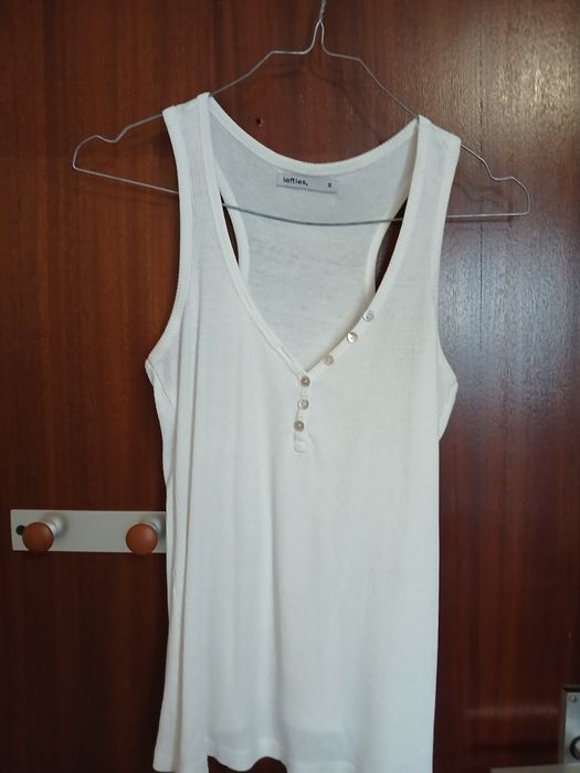 Top branco msrca Lefties tam S