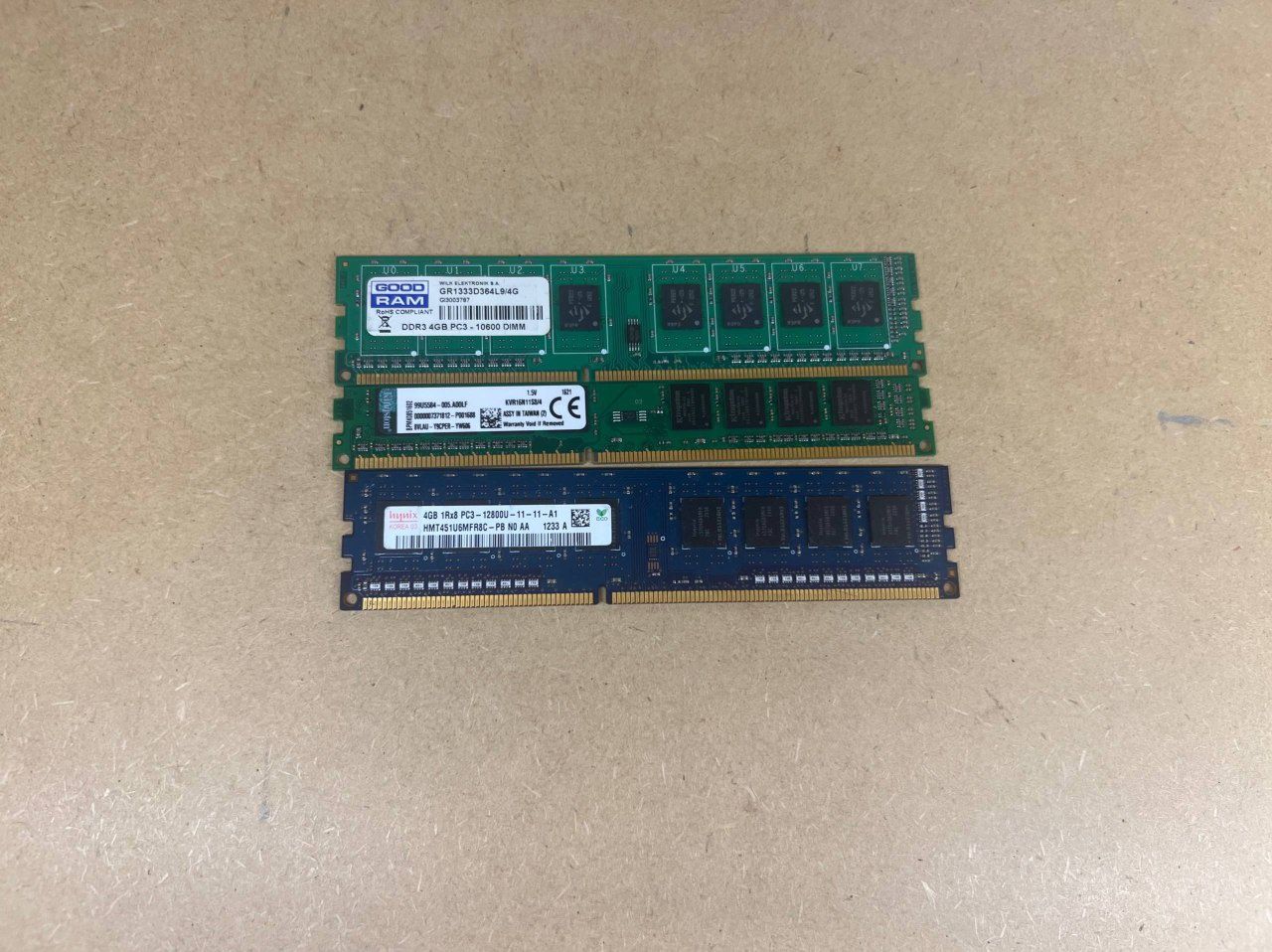 Оперативна пам’ять DDR / DDR2 / DDR3 / DDR4 — лот 24 планки
